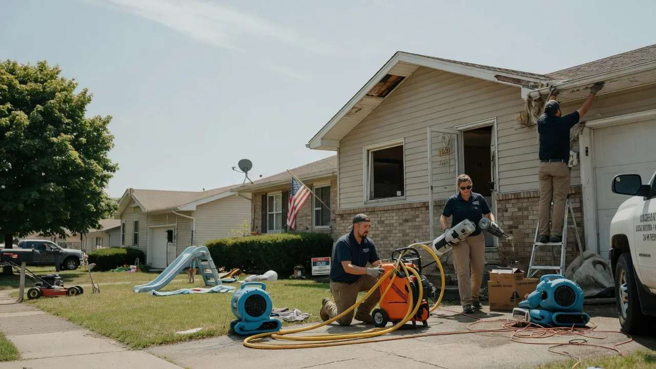 Water Damage Restoration in Coral, PA near me